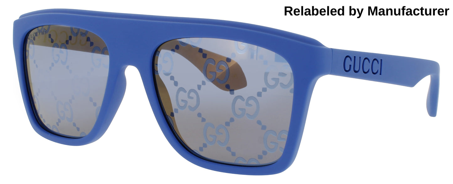GUCCI GG1570S Frame BLUE Lens BLUE TINT