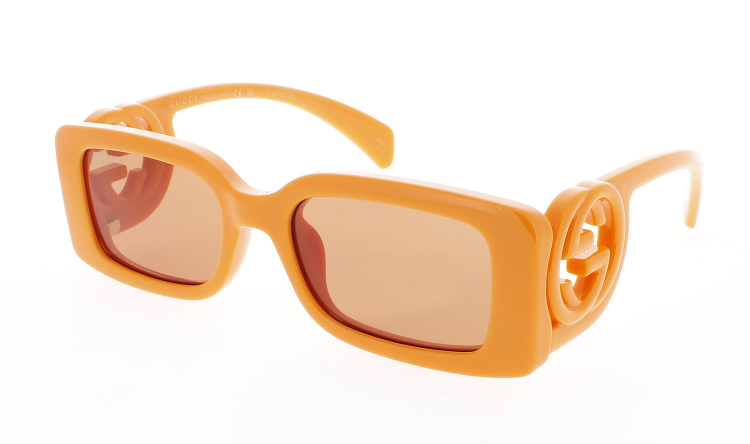 GUCCI GG1325S Frame ORANGE Lens BROWN