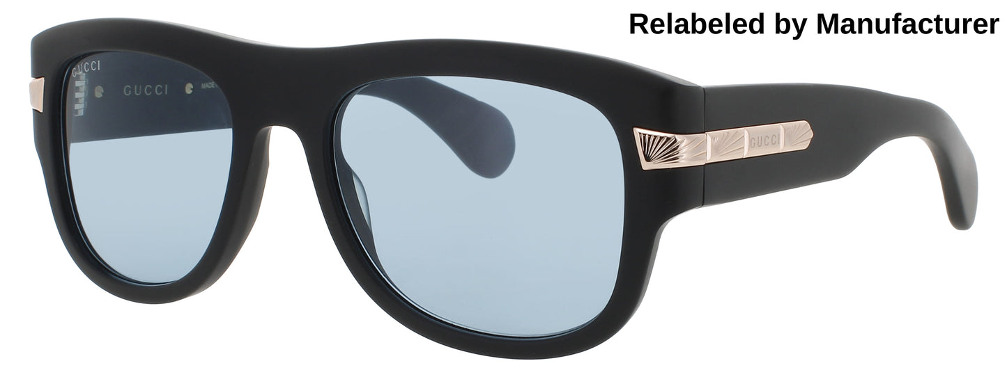 GUCCI GG1517S Frame BLACK Lens BLUE TINT
