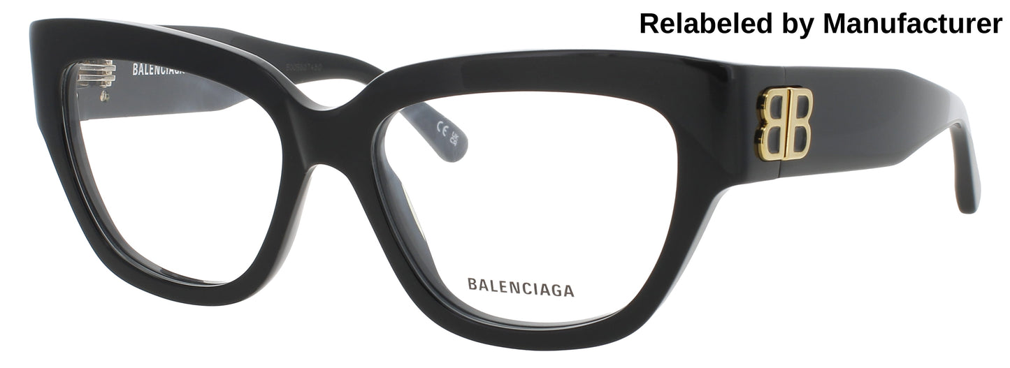BALENCIAGA BB0326O Frame BLACK Lens DEMO