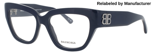 BALENCIAGA BB0326O Frame BLUE Lens DEMO