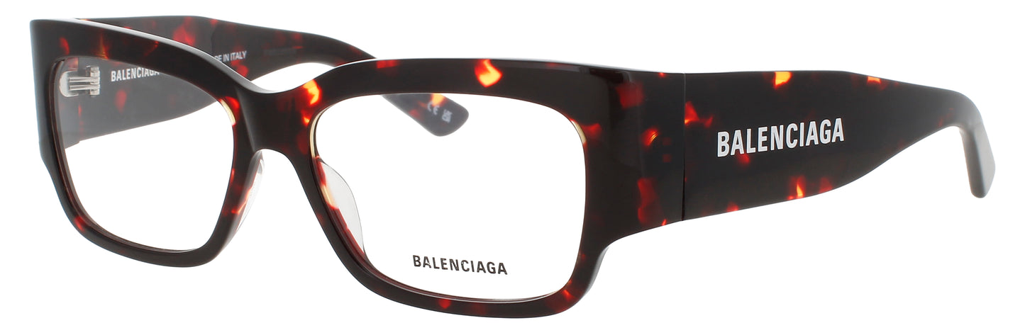 BALENCIAGA BB0332O Frame HAVANA Lens DEMO