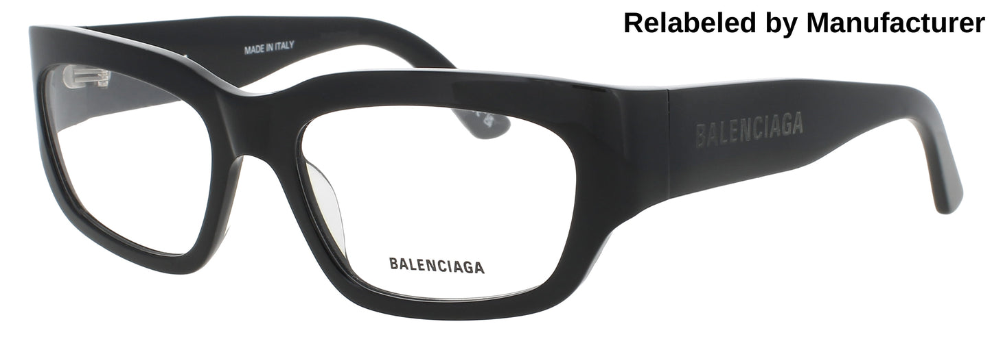 BALENCIAGA BB0334O Frame BLACK Lens DEMO