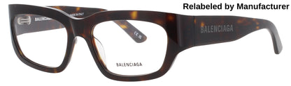 BALENCIAGA BB0334O Frame HAVANA Lens DEMO
