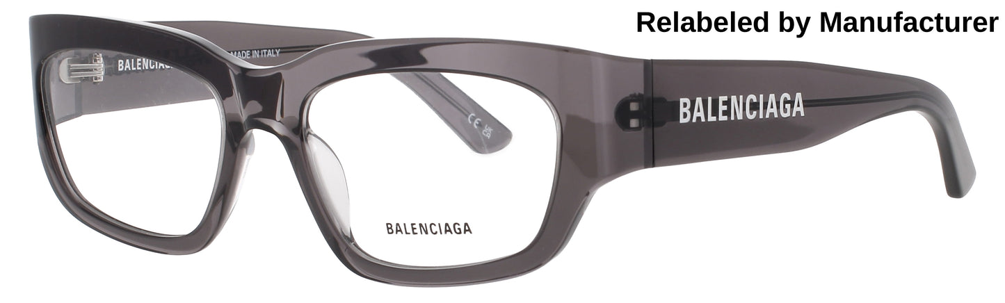 BALENCIAGA BB0334O Frame GREY Lens DEMO