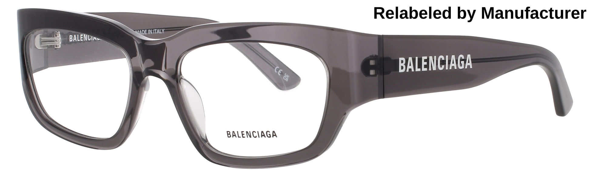 BALENCIAGA BB0334O Frame GREY Lens DEMO