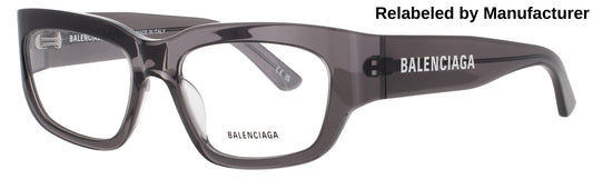 BALENCIAGA BB0334O Frame GREY Lens DEMO