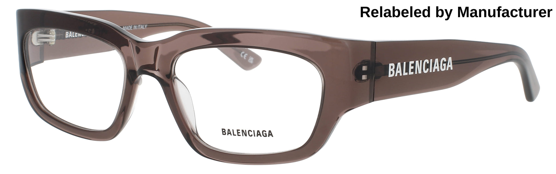 BALENCIAGA BB0334O Frame BROWN Lens DEMO