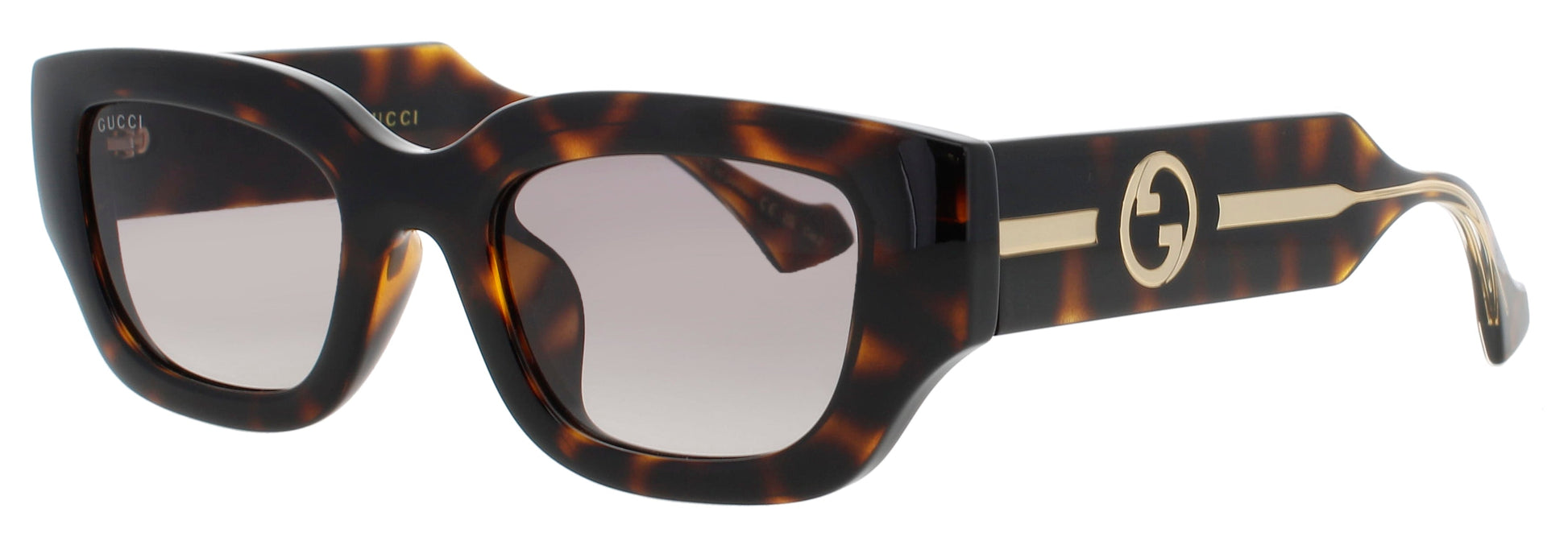 GUCCI GG1558SK Frame HAVANA Lens GRADIENT BROWN