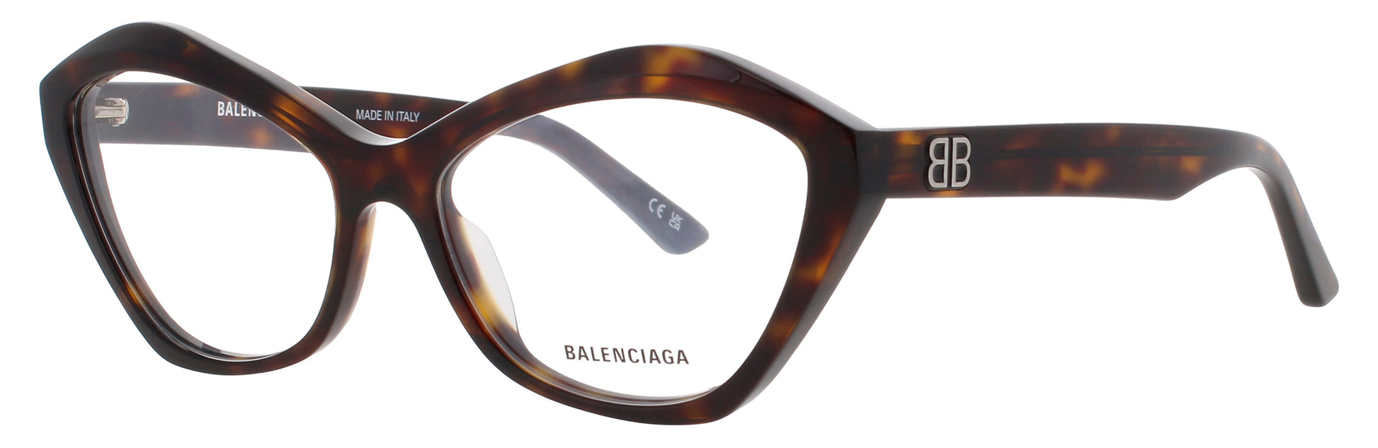 BALENCIAGA BB0341O Frame BROWN Lens DEMO
