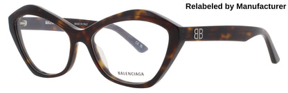 BALENCIAGA BB0341O Frame HAVANA Lens DEMO