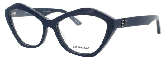 BALENCIAGA BB0341O Frame BLUE Lens DEMO
