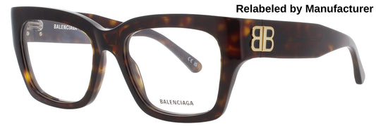 BALENCIAGA BB0325O Frame HAVANA Lens DEMO