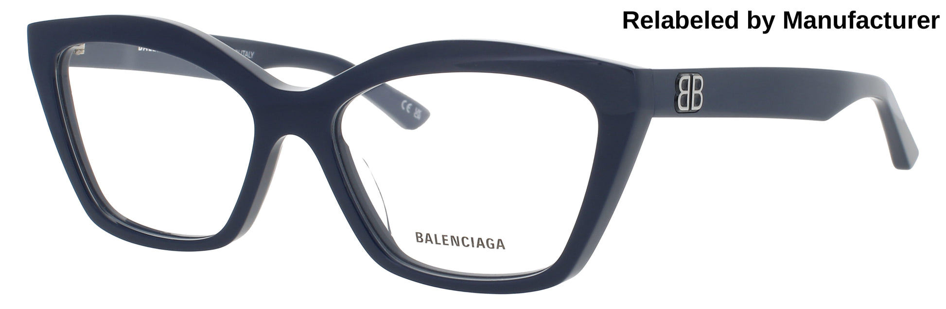 BALENCIAGA BB0342O Frame BLUE Lens DEMO