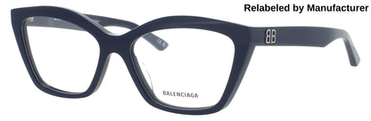 BALENCIAGA BB0342O Frame BLUE Lens DEMO