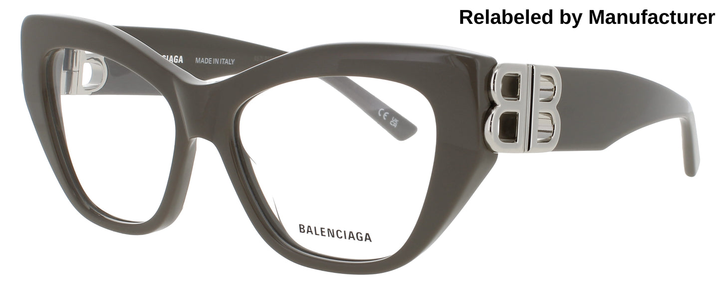 BALENCIAGA BB0312O Frame BROWN Lens DEMO