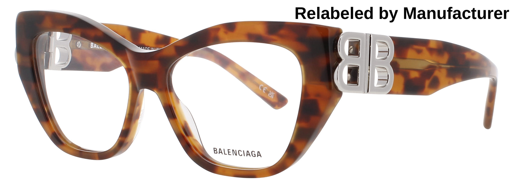 BALENCIAGA BB0312O Frame HAVANA Lens DEMO