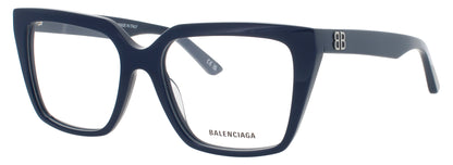 BALENCIAGA BB0130O Frame BLUE Lens DEMO