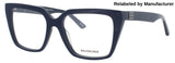 BALENCIAGA BB0130O Frame BLUE Lens DEMO