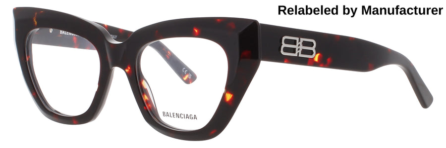 BALENCIAGA BB0238O Frame HAVANA Lens DEMO