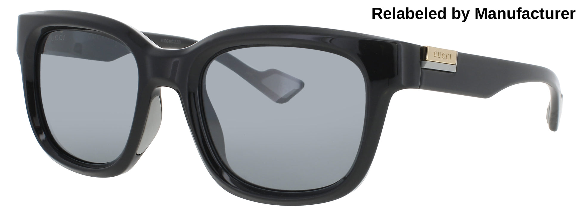 GUCCI GG1621SA Frame BLACK Lens GREY MIRROR