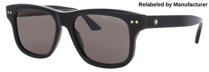 MONTBLANC MB0319S Frame BLACK Lens SMOKE