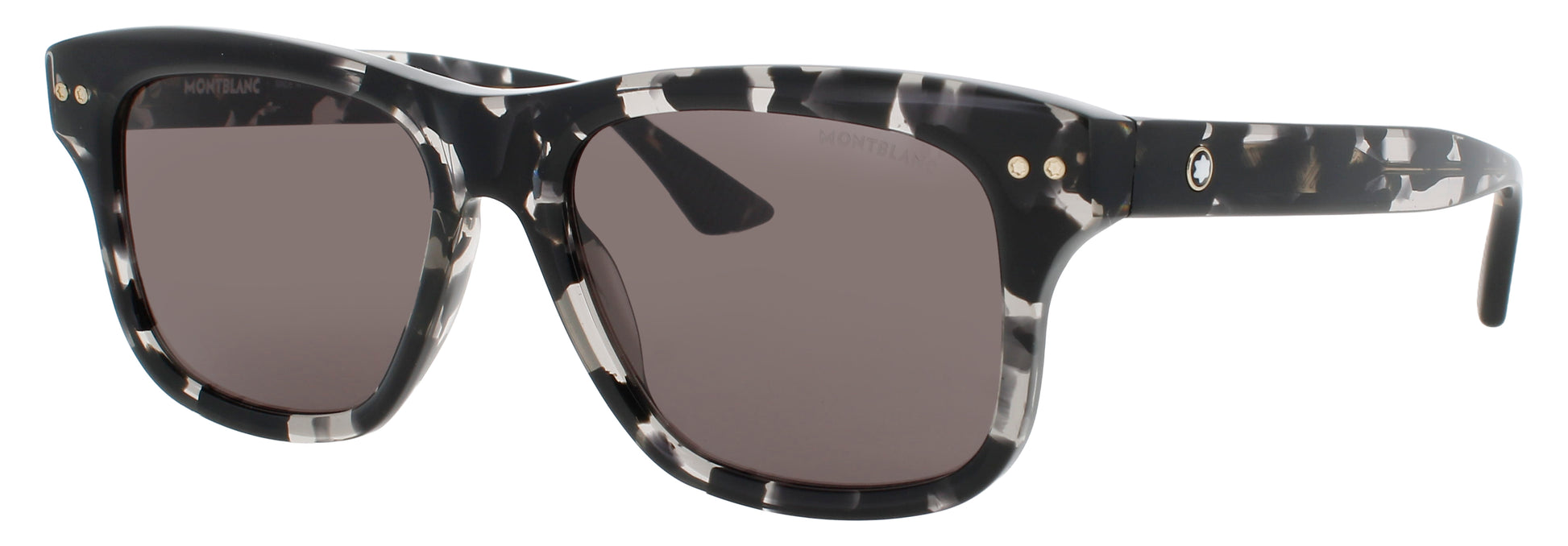 MONTBLANC MB0319S Frame BLACK Lens SMOKE