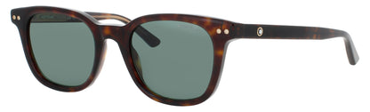MONTBLANC MB0320S Frame HAVANA Lens GREEN TINT