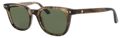 MONTBLANC MB0320S Frame BROWN Lens GREEN TINT