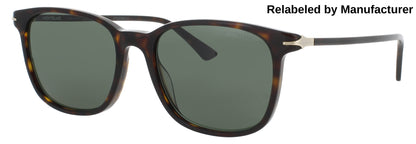 MONTBLANC MB0338S Frame HAVANA Lens GREEN TINT