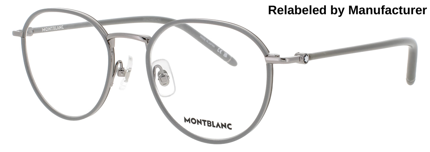MONTBLANC MB0342OA Frame RUTHENIUM Lens DEMO