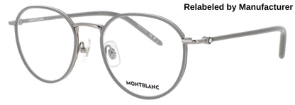 MONTBLANC MB0342OA Frame RUTHENIUM Lens DEMO