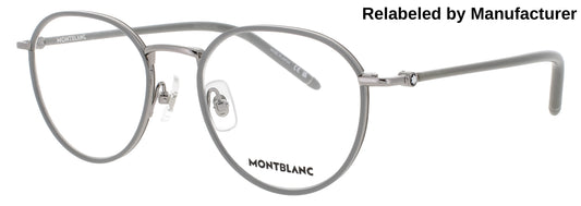 MONTBLANC MB0342OA Frame RUTHENIUM Lens DEMO