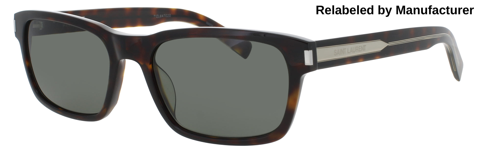 SAINT LAURENT SL-662 Frame HAVANA CRYSTAL Lens SMOKE