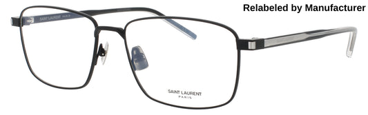 SAINT LAURENT SL-666 Frame BLACK CRYSTAL Lens DEMO