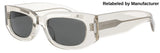 SAINT LAURENT SL-697 Frame BEIGE Lens SMOKE