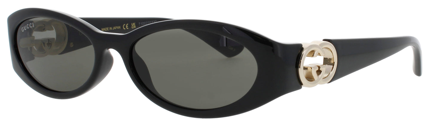 GUCCI GG1660S Frame BLACK Lens GREY