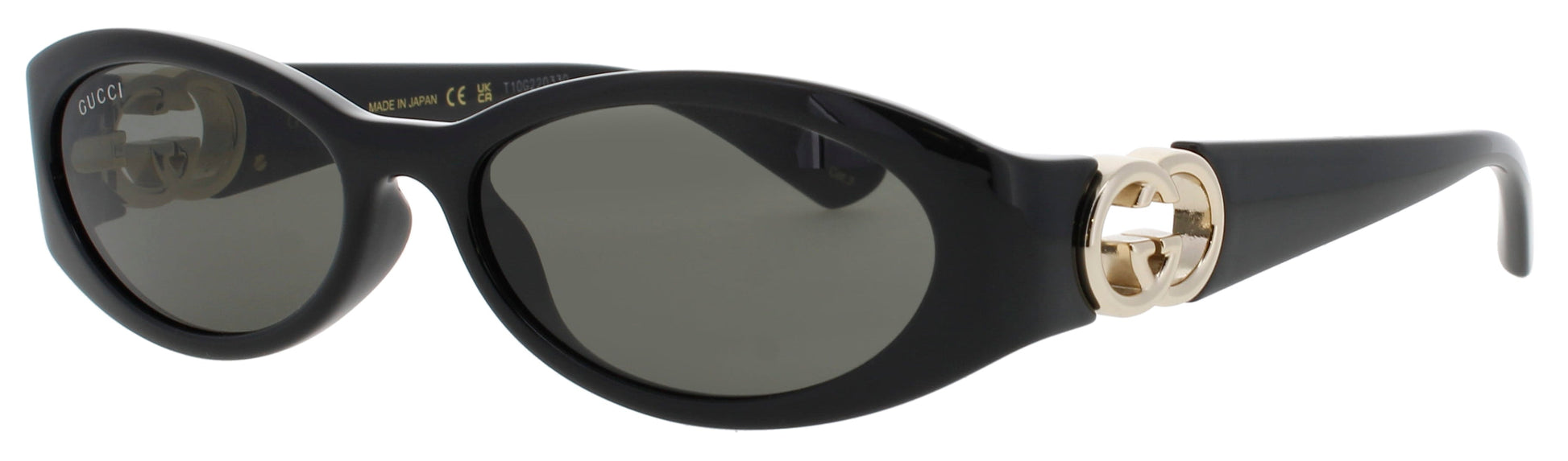 GUCCI GG1660S Frame BLACK Lens GREY