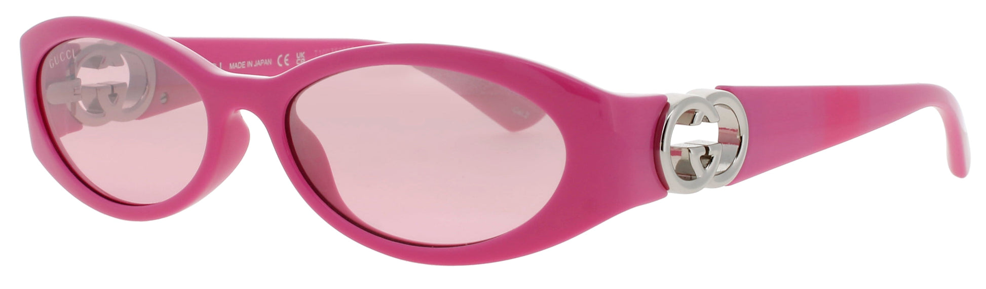 GUCCI GG1660S Frame FUCHSIA Lens PINK MIRROR GRADIENT