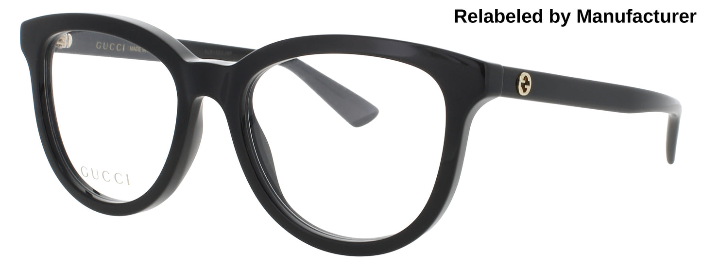 GUCCI GG1687O Frame BLACK Lens DEMO