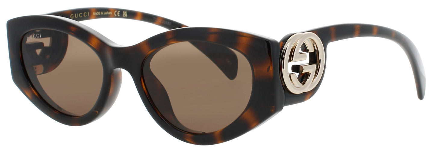 GUCCI GG1691S Frame HAVANA Lens BROWN
