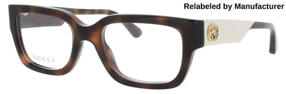 GUCCI GG1666O Frame HAVANA Lens DEMO