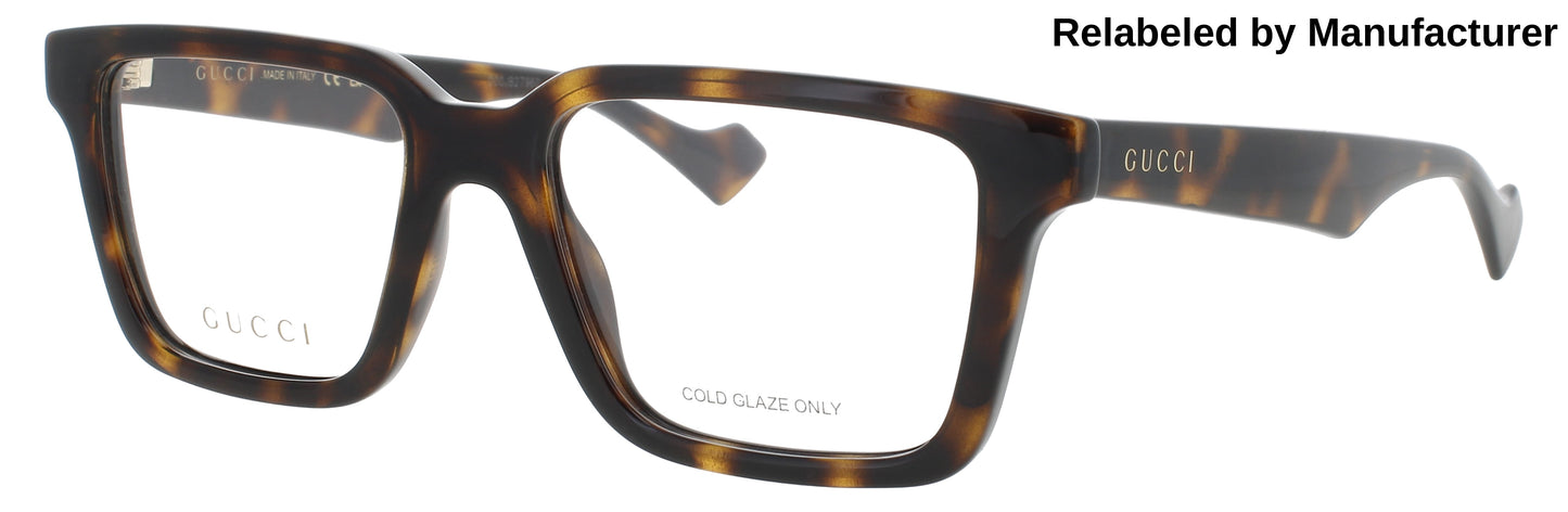 GUCCI GG1729O Frame HAVANA Lens DEMO