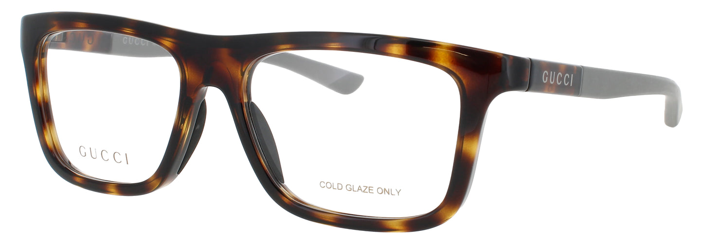 GUCCI GG1737O Frame HAVANA GREY Lens DEMO