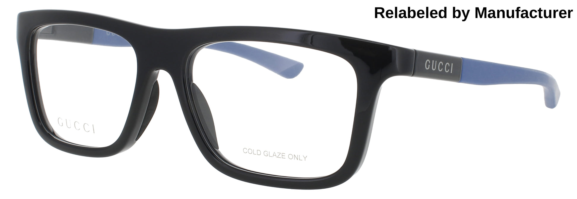 GUCCI GG1737O Frame BLACK/BLUE Lens DEMO