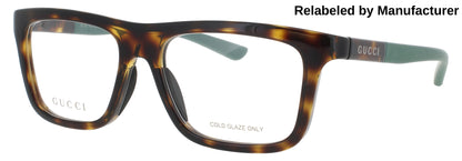 GUCCI GG1737O Frame HAVANA GREEN Lens DEMO