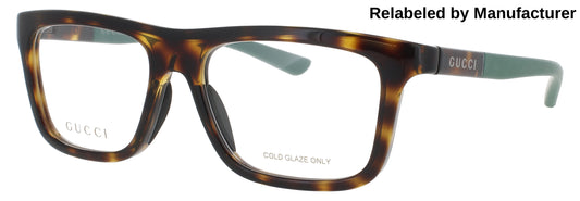 GUCCI GG1737O Frame HAVANA GREEN Lens DEMO