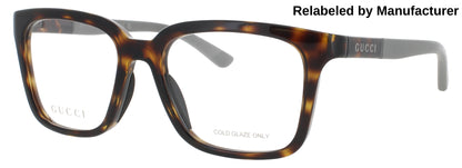 GUCCI GG1738O Frame HAVANA GREY Lens DEMO