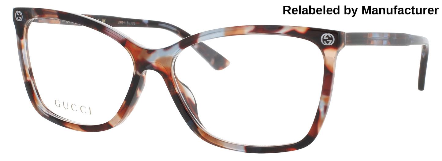 GUCCI GG0025O Frame HAVANA Lens DEMO