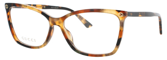 GUCCI GG0025O Frame HAVANA Lens DEMO